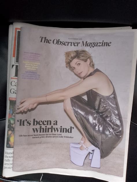 Observer Magazine today : r/JodieWhittaker