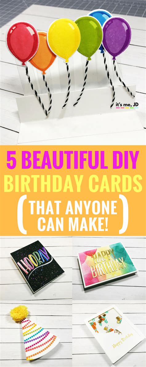 Personalize and send an animated happy birthday greeting online from our large collection of fun and beautiful cards featuring dogs, cats, flowers and more! 5 Beautiful DIY Birthday Card Ideas That Anyone Can Make