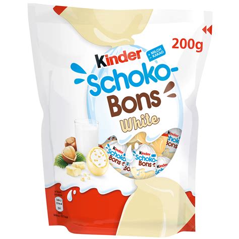 Kinder Schoko Bons White 200g Limited Edition Candyshopch