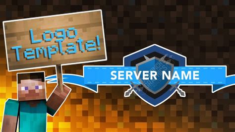 Minecraft Server Icon Template At Vectorified Com Collection Of