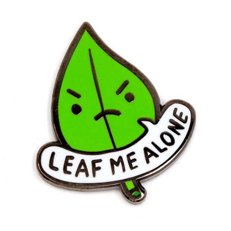 Monstera Leaf Enamel Pin Etsy