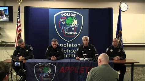 Appleton Police Department News Conference From April 11 2014 Youtube