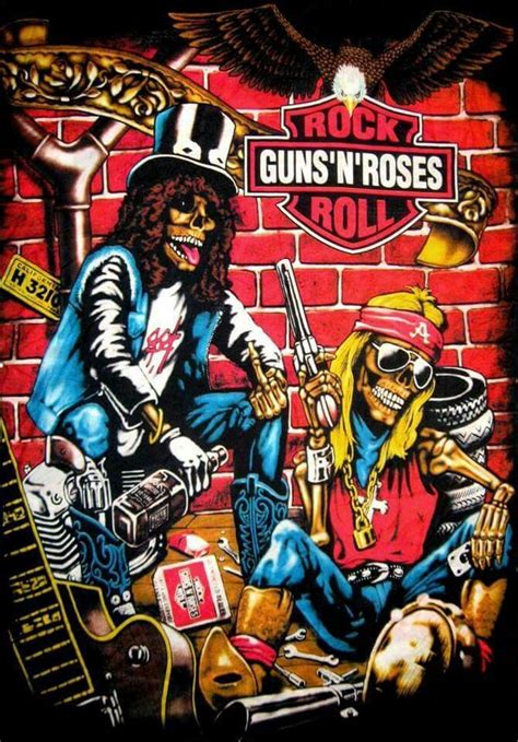 Guns N Roses Rock N Roll Art Rock Posters Guns N Roses