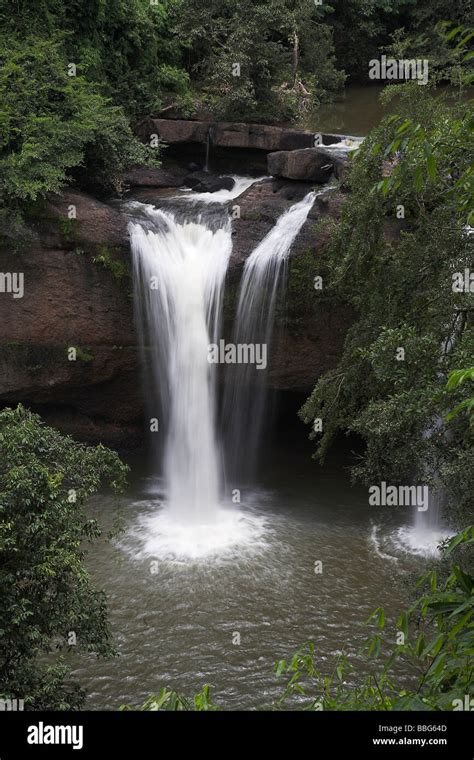 Namtok Heo Suwat Waterfall Khao Yai National Park Thailand Small
