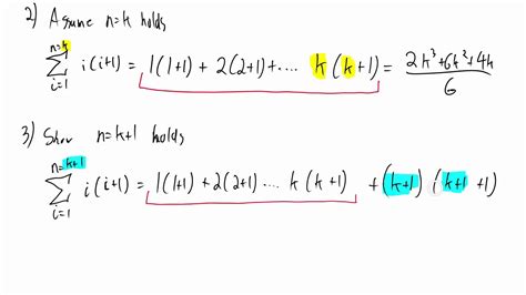 Proof by Induction Example 1 (finite series) - YouTube
