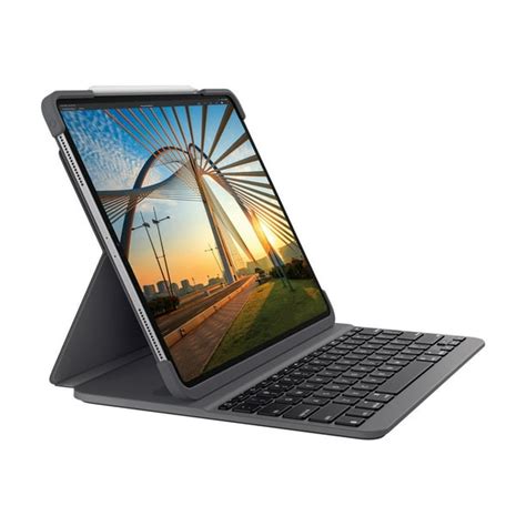 Logitech Slim Folio Pro Keyboard Case For Ipad Pro 11 Inch 1st And 2nd
