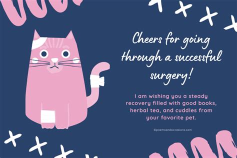 50 Get Well Soon After Surgery Messages For A Quick Recovery Poems And Occasions