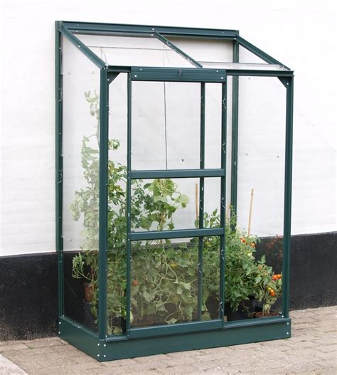 Vitavia Ida 2x4 Green Lean To Greenhouse Horticultural