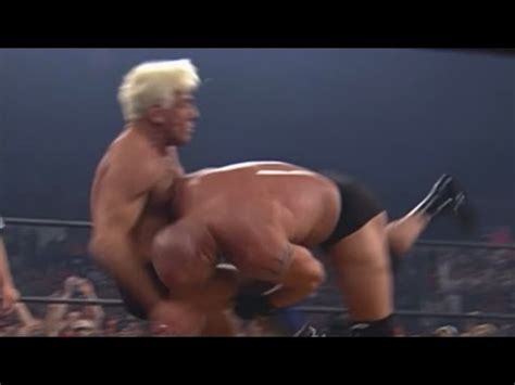 Goldberg V Ric Flair WCW Nitro 8th March 1999 YouTube