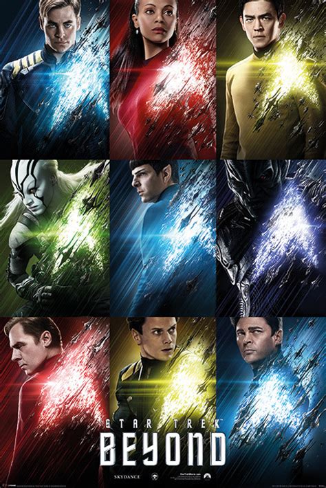 Star Trek Beyond Characters Poster All Posters In One