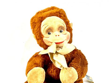 Vintage Plush Monkey Knickerbocker Toys Monkey Kuddles Rare Etsy