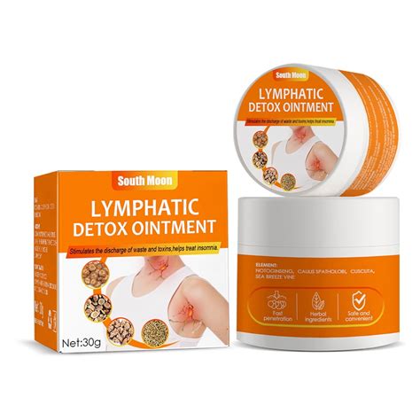 South Moon Lymphatic Health Cream Xiaofu Cream Lymphatic Detox Cream