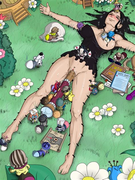 Ahgot Nico Robin Gulliver S Travels One Piece Highres 1girl Armpits Bare Arms Bare