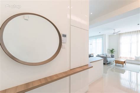 Contemporary Minimalistic Foyer Condominium Design Ideas And Photos