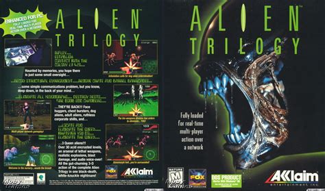 Alien Trilogy 1996 Aliens Game For Pc Ps1 And Saturn Avpgalaxy