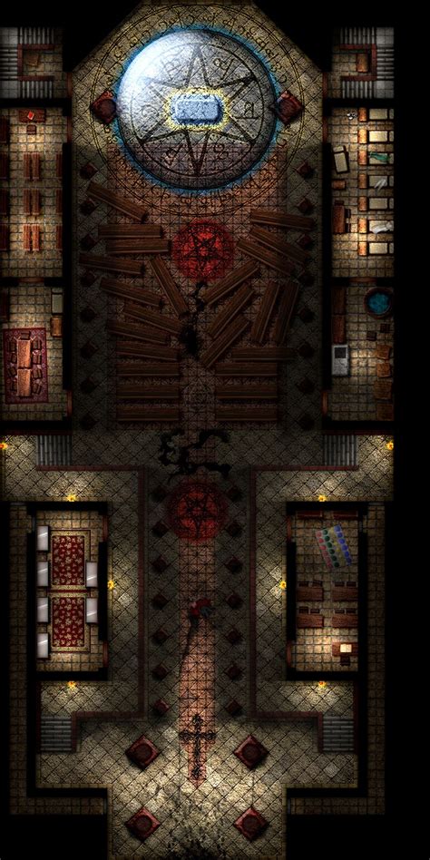 Templar Lair Dungeon Maps Tabletop Rpg Maps Dnd World Map