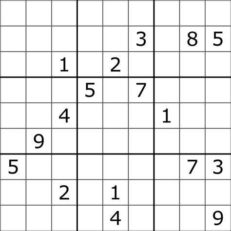 Sudoku Images Free And Hd