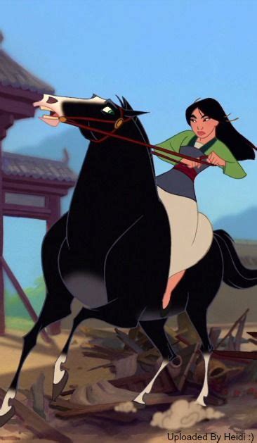 Mulan And Her Horse Princesas Disney Originais