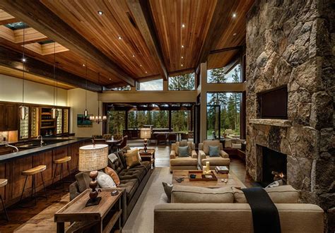 Mountain Home Provides A Serene Living Environment In Martis Camp