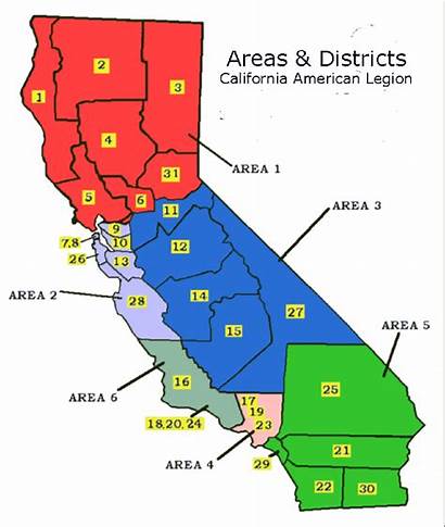 Districts Areas Legion American Riders California Close