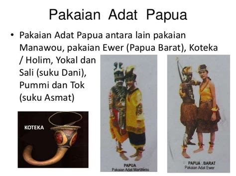 Suku Asmat Pakaian Adat Papua Kartun Apuse Lagu Daerah Papua Diva