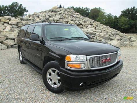 2004 Onyx Black Gmc Yukon Xl Denali Awd 97229516 Car