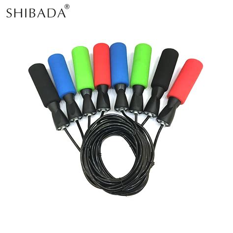 Shibada Speed Skipping Jump Rope Adjustable Sports Lose Weight Exercise