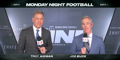 Joe Buck And Troy Aikman Give MNF A Big Game Feel