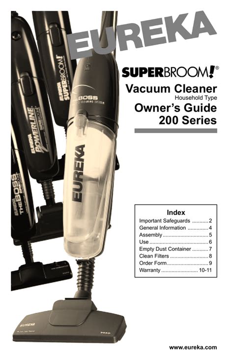 Shop and compare eureka vacuum cleaners, parts, and accessories on whohou.com marketplace. Eureka Super Broom 286 Vacuum | Manualzz