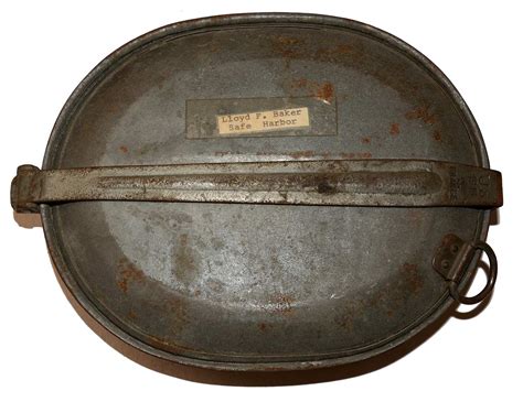 Us World War One French Made Mess Kit With Knife Fork And Spoon