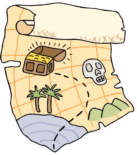 Pirate Map Clip Art