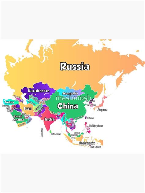 Transmisi N Testificar Halc N Mapa De Asia Con Nombres Bruja El