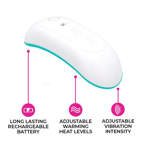 teal warming lactation massager pad 1 pack lavie mom