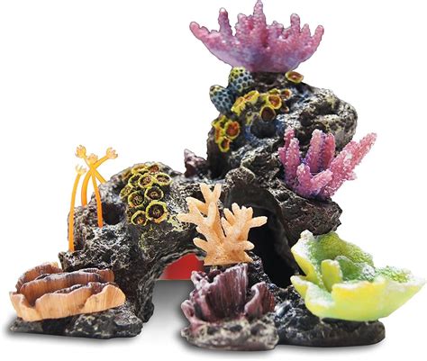 Top Fin Coral Aquarium Ornaments Mailboxes Plus Amazon Com Top Fin