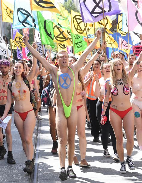 Why Australians Are So Obsessed With Naked Protests From Extinction