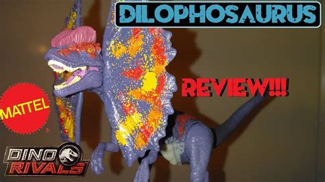 Mattel Savage Strike Dino Rivals Spitting Dilophosaurus Review