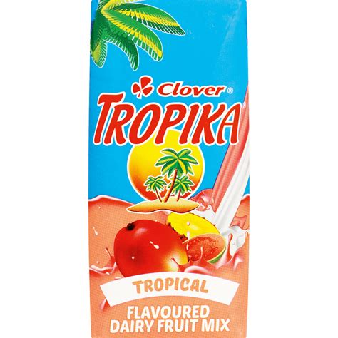 Clover Tropika Long Life Tropical Dairy Blend 200ml | Dairy Fruit Drinks | Dairy Drinks | Drinks ...