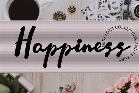 Happiness Font By Inermedia Studio · Creative Fabrica
