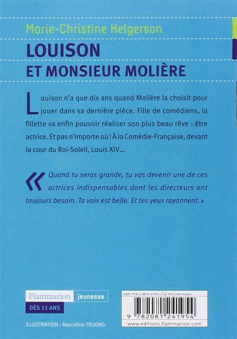 Louison Et Monsieur Moliere Fiche Pedagogique