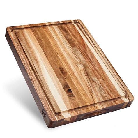 Buy Large Reversible Multipurpose Thick Acacia Wood Cutting Board