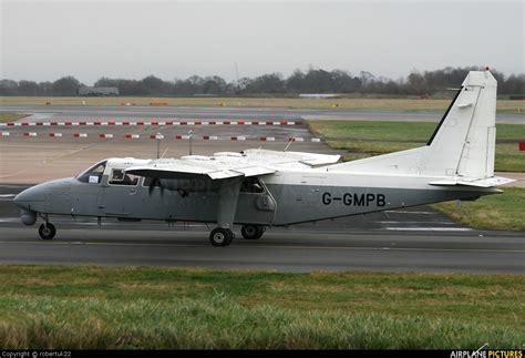 G Gmpb Uk Police Services Britten Norman Bn 2t 4s Islander At