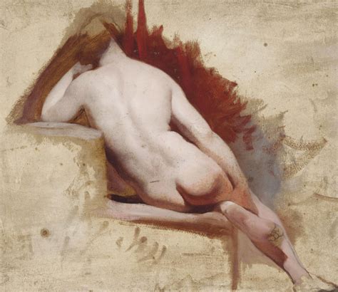 William Etty R A Seated Female Nude Study Christie S