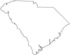 South Carolina Map Silhouette Free Vector Silhouettes