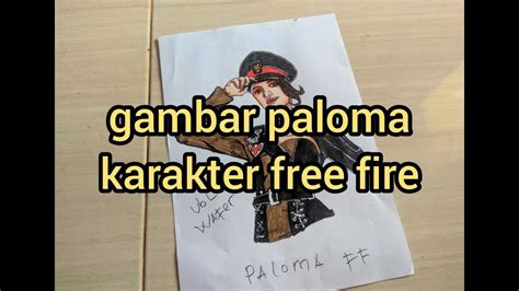 Gambar Karakter Paloma Di Game Free Fire Youtube