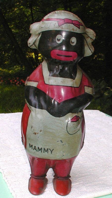 1920 30s Mammy Lithographed Tin Wind Up Walker Toy Retro Toys