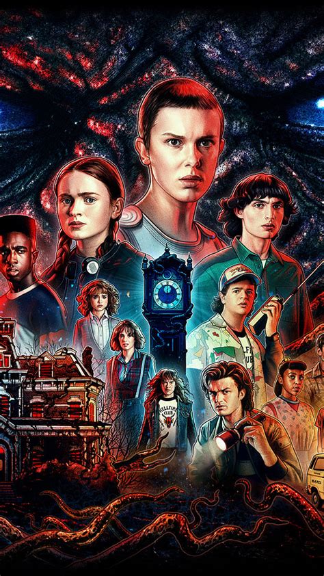 Stranger Things Phone Wallpapers Wallpapers Com