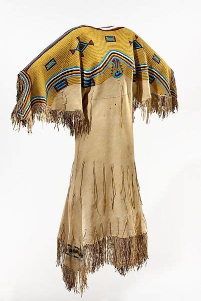 woman s dress lakota teton sioux the metropolitan museum of art