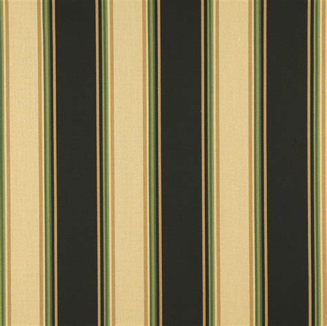 Rio Stripe Beige And Black Stripes Marine Upholstery Fabric