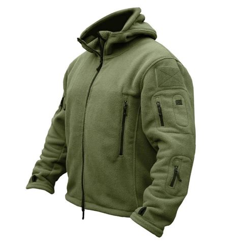 Winter Military Fleece Warm Tactical Jacket Men Thermal Breathable