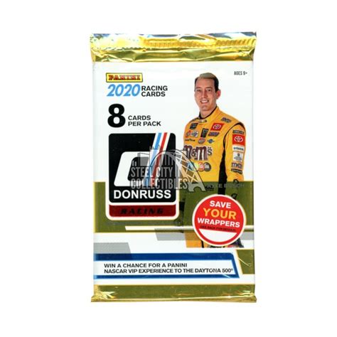 2020 Panini Donruss Racing Blaster Pack Steel City Collectibles